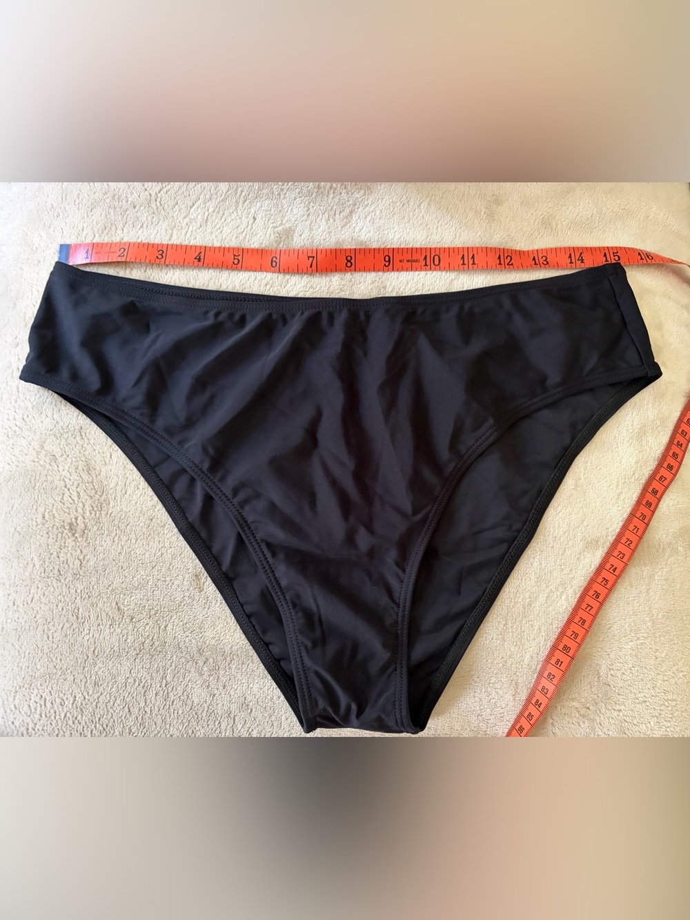 Black bikini bottom size m/l new without tag